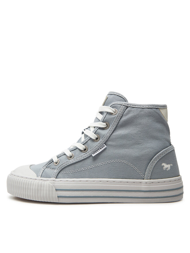Mustang Sneakers aus Stoff Mustang 1420504 Grau