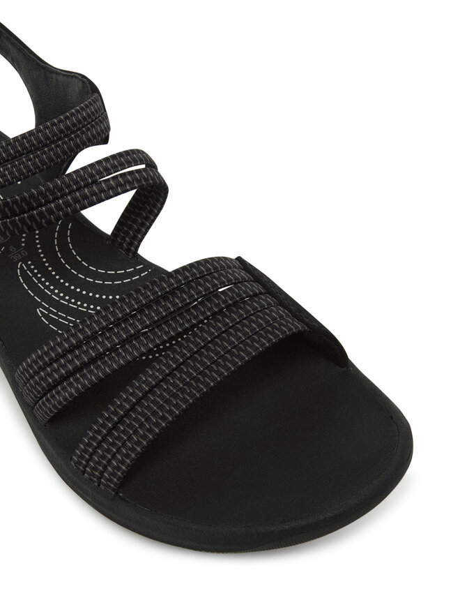 Jana Sandalen Jana 8-28761-44 Schwarz