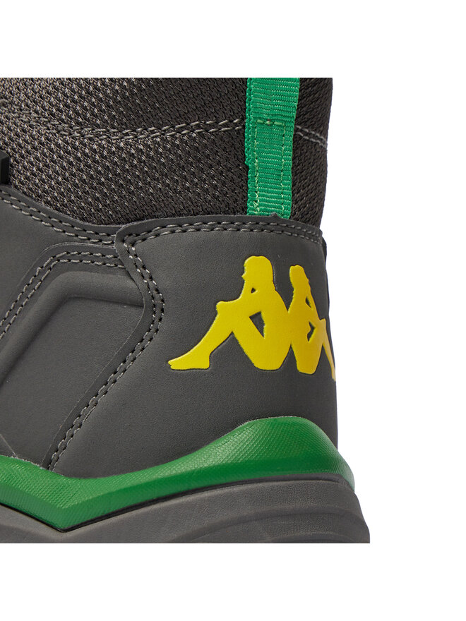Kappa Schnürstiefeletten Kappa Kombat Thunder Md Wp 341F7LW Grau