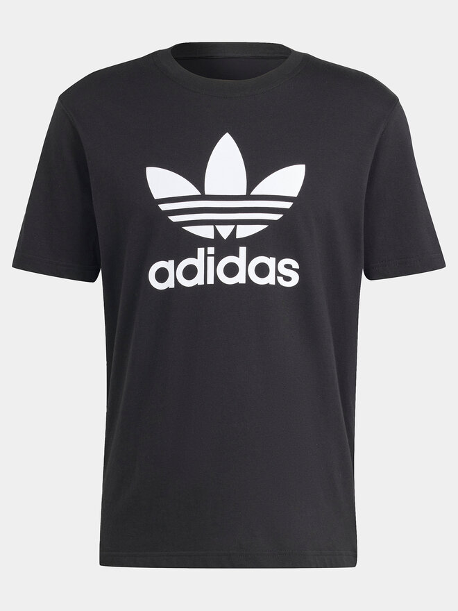 adidas adidas Marškinėliai adicolor Trefoil IU2364 Juoda Regular Fit