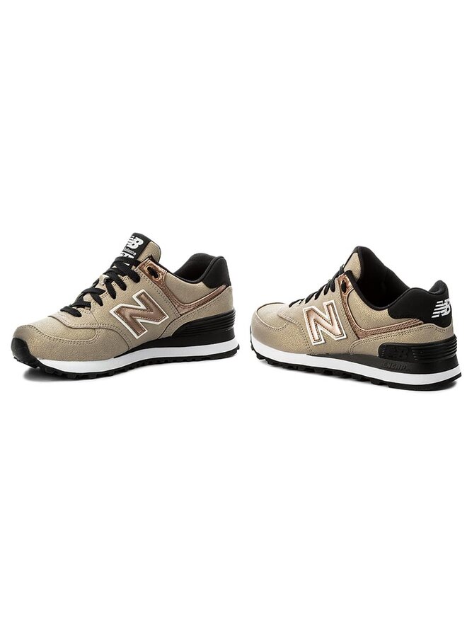 Zapatillas New Balance WL574SFF Oro zapatos.es
