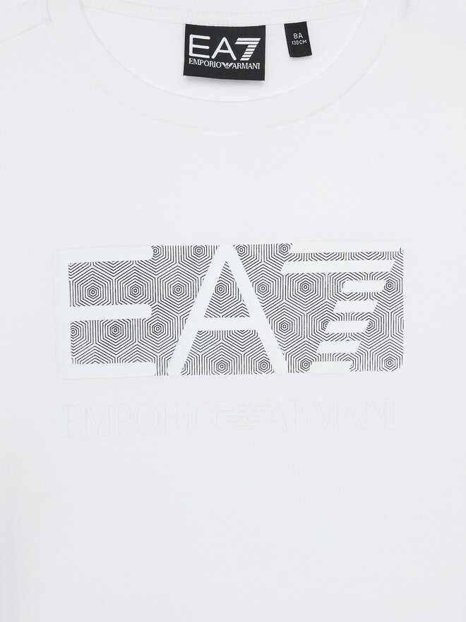 EA7 Emporio Armani EA7 Emporio Armani Camiseta 7B000036 AF10378 U0002 Blanco Regular Fit