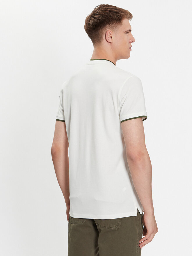 Blend Blend Poloshirt 20715179 Weiß Regular Fit