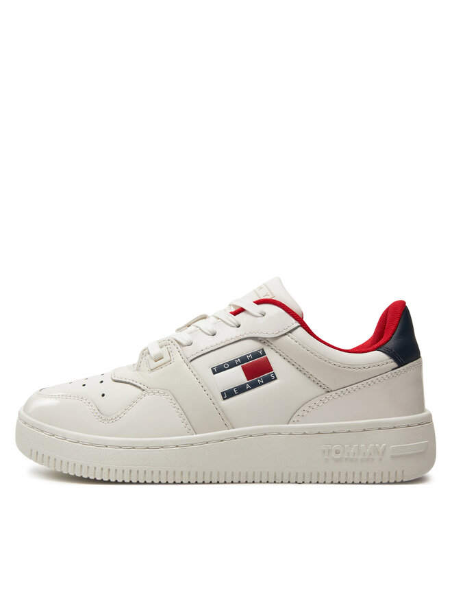 Tommy Jeans Zapatillas Tommy Jeans Tjw Retro Basket EN0EN02206 Écru