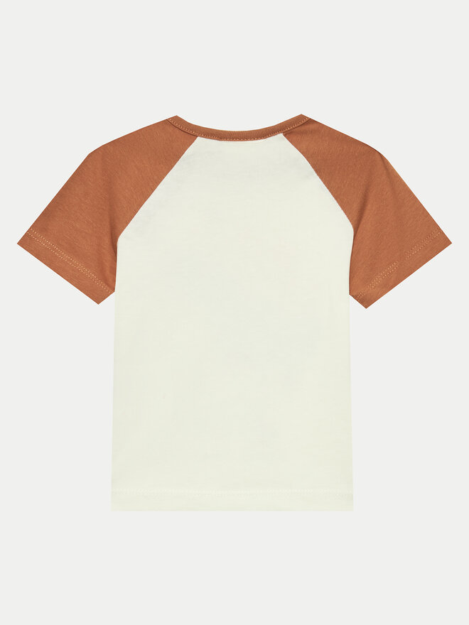 Coccodrillo Coccodrillo Marškinėliai WC4143202HBN Smėlio Regular Fit