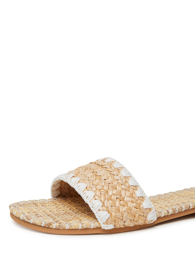 DeeZee Pantoletten DeeZee BP6097-5 Beige