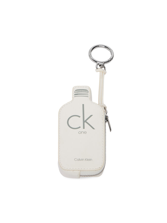 Calvin Klein Schlüsselanhänger Calvin Klein Ck One Bottle Zip Small Pouch LV04F1246G Weiß