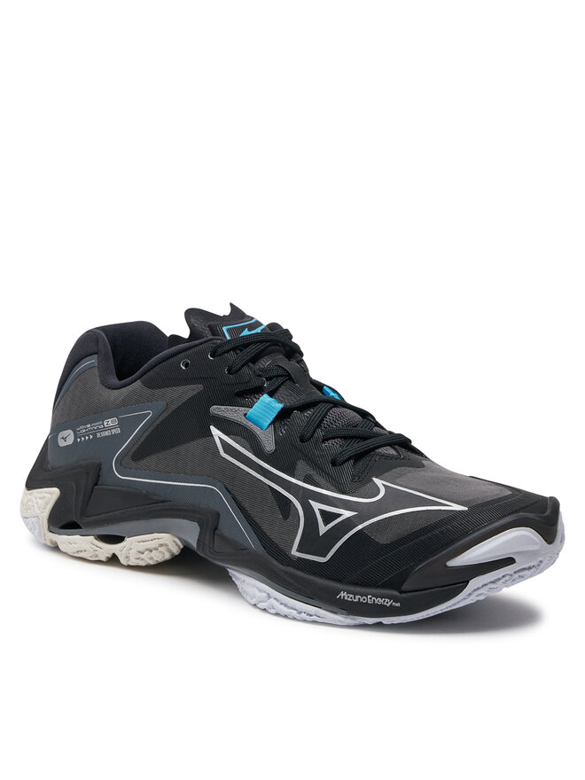 うい Взуття у спортзал Mizuno Wave Lightning Z8 V1GA2400 Чорний