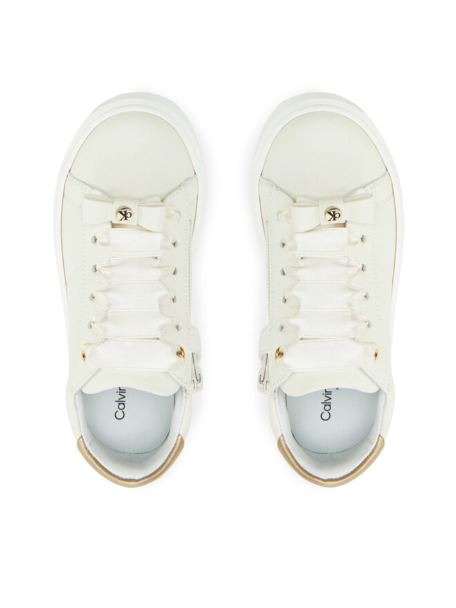 Calvin Klein Jeans Снікерcи Calvin Klein Jeans Low Cut Lace-Up Sneaker V4A9-83047-0214 M Білий
