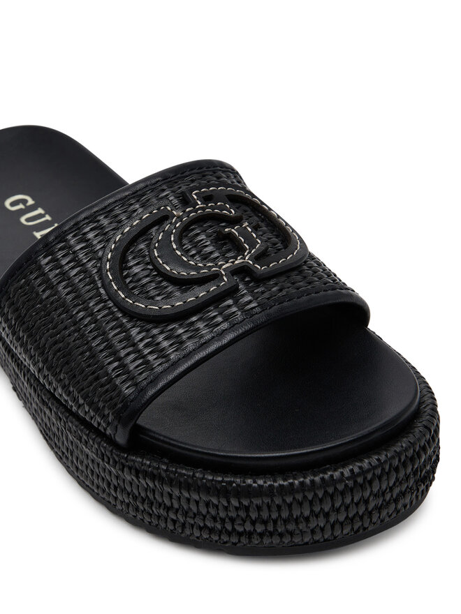 Guess Šľapky Guess FLJLNY FAB19 Čierna