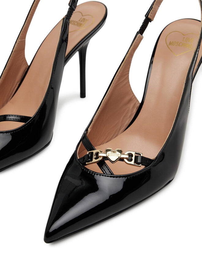 LOVE MOSCHINO Sandale LOVE MOSCHINO JA10079G1MIH0000 Negru