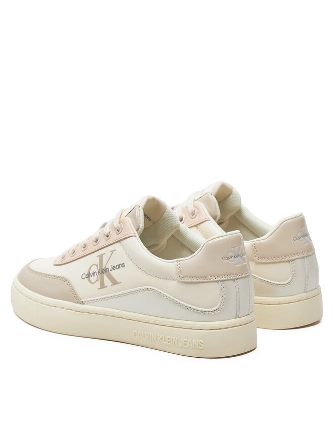Calvin Klein Jeans Sneakers Calvin Klein Jeans Classic Cupsole Low Lace Lth Ml YW0YW01527 Rosa