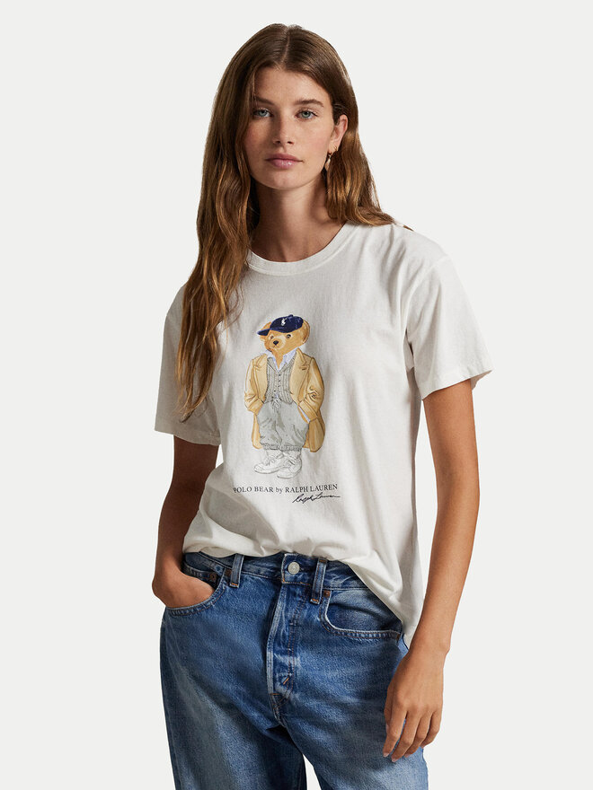 Polo Ralph Lauren Polo Ralph Lauren Футболка 211971752001 Білий Straight Fit