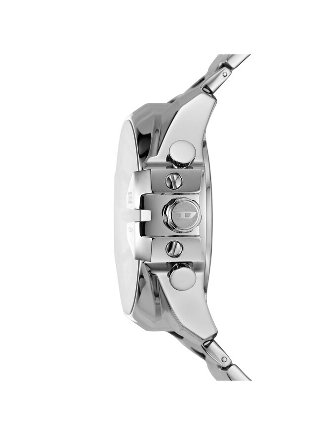 Diesel Uhr Diesel Mega Chief DZ4648 Silberfarben