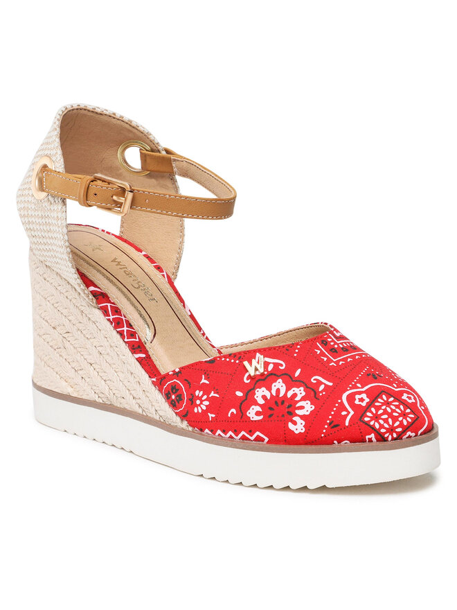 Wrangler Espadryle Wrangler Isla WL21621A Czerwony