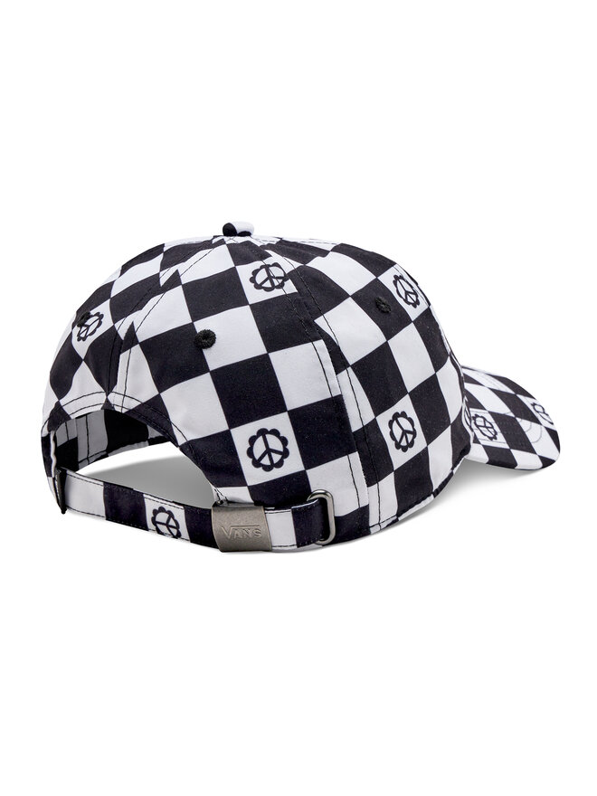 Vans Cap Vans Court Side Printe VN0A34GRY0J1 Schwarz