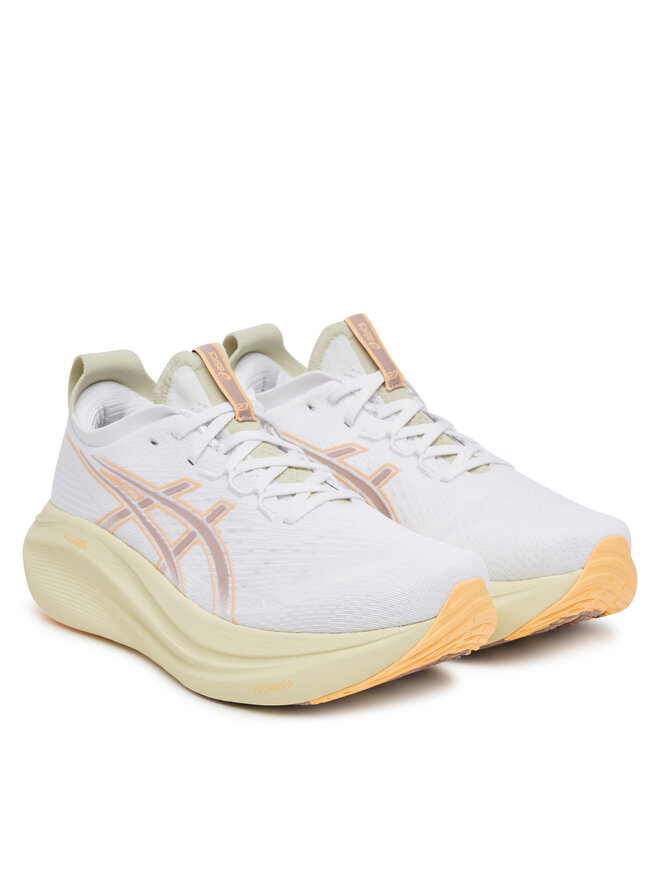 Asics Παπούτσια για Τρέξιμο Asics Gel-Nimbus 27 1011B958 Λευκό