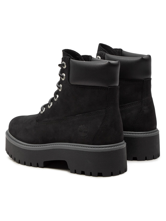 Timberland Schnürstiefeletten Timberland Stone Street 6In Wp TB0A5RH50151 Schwarz