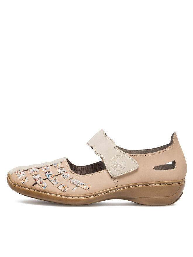 Rieker Halbschuhe Rieker 41369-60 Beige