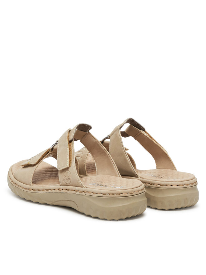 Rieker Pantoletten Rieker 60481-62 Beige