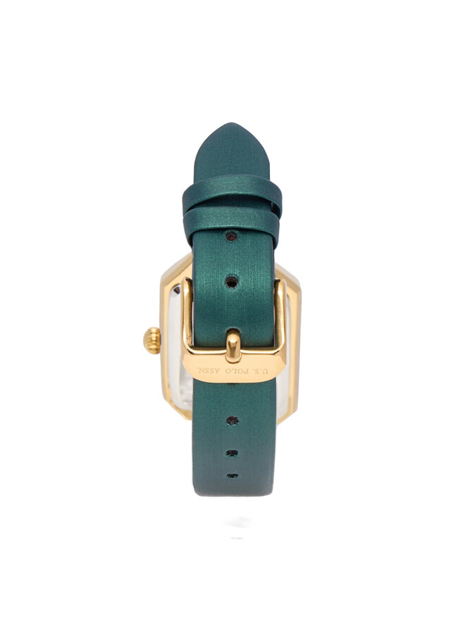 U.S. Polo Assn. Uhr und Armband Set U.S. Polo Assn. USP6450TW Dunkelgrün