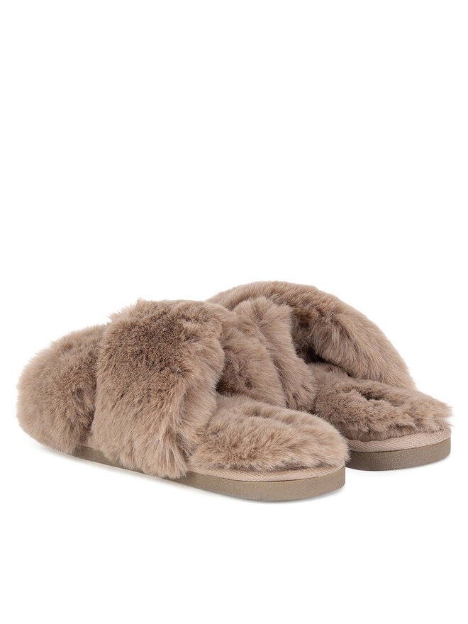 DeeZee Hausschuhe DeeZee WFA3204-2 Beige