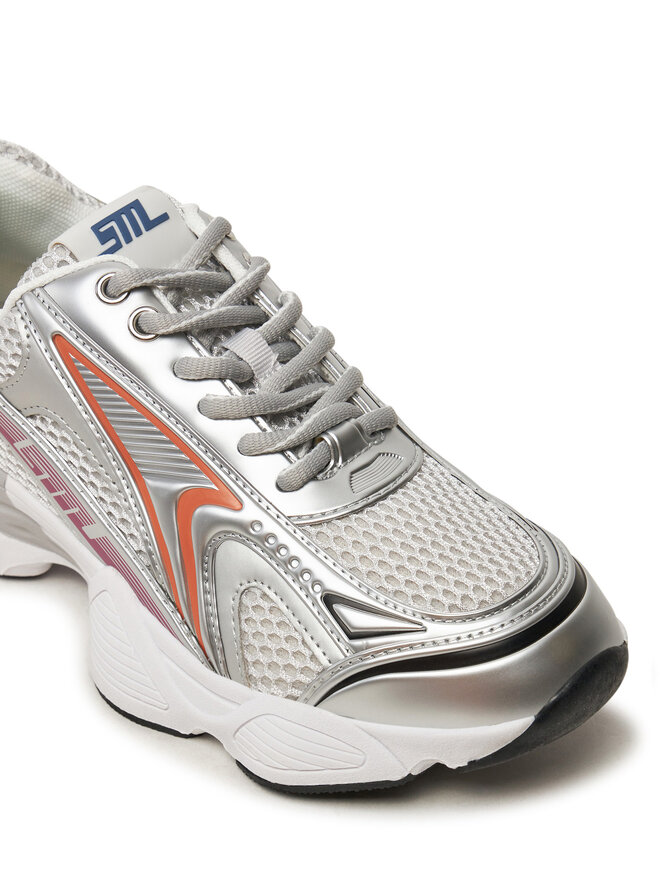 Steve Madden Snīkeri Steve Madden Speedster-E SM19000122 Sudraba
