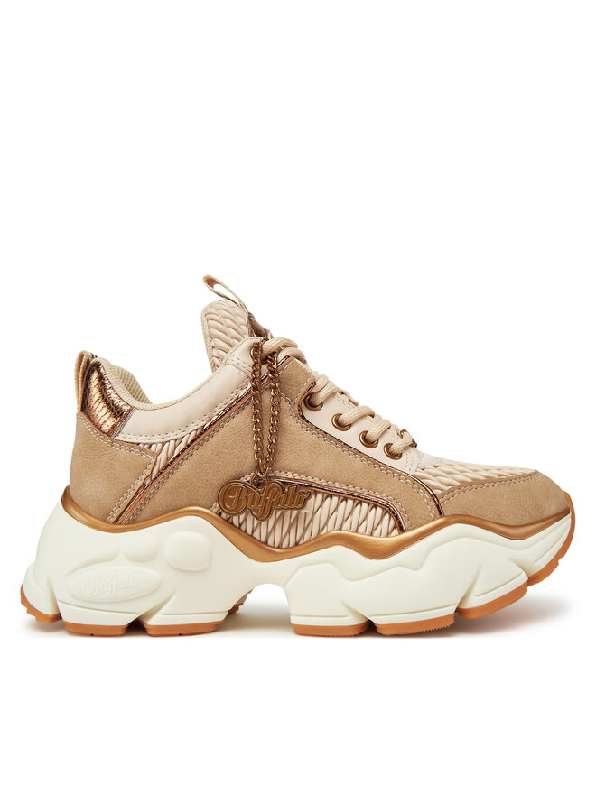 Buffalo Sneakersy Buffalo Binary Quilt 1636305 Beżowy