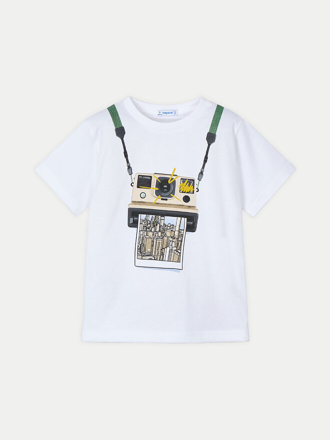 Mayoral Mayoral T-Shirt 3044 Weiß Regular Fit