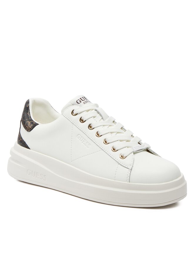 Guess Сникърси Guess FLJELB FAL12 Бял