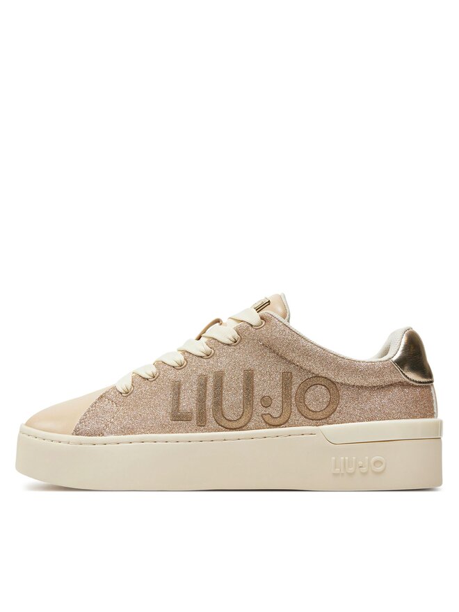 Liu Jo Sneakersy Liu Jo Silvia 99 BA4035 TX069 Złoty