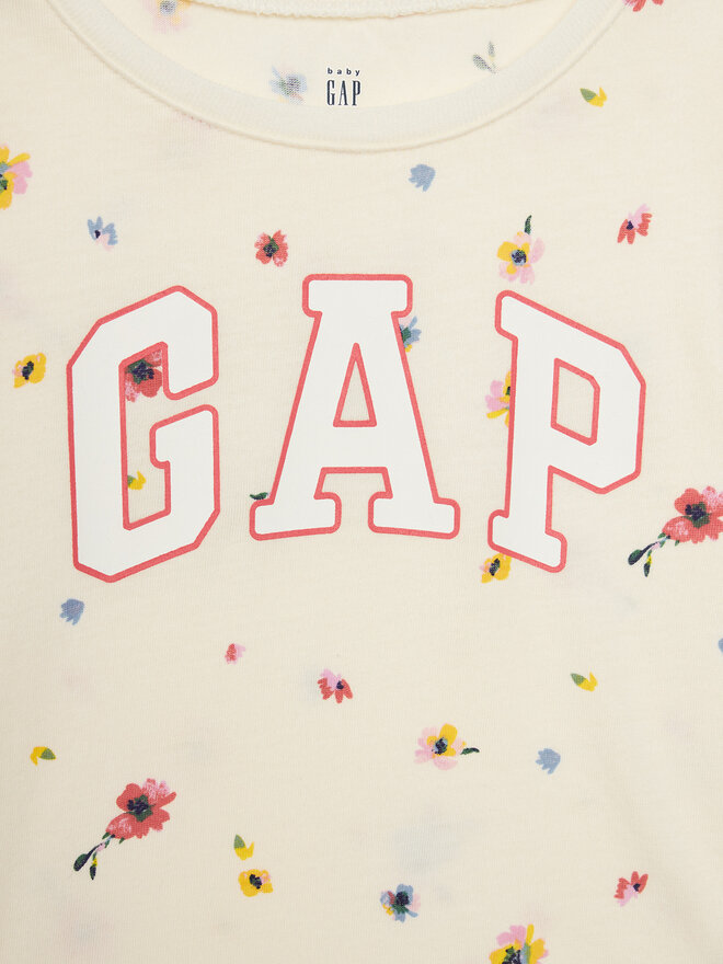 Gap Gap Póló 744725-00 Bézs Regular Fit