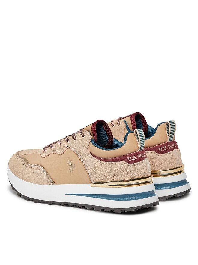 U.S. Polo Assn. Αθλητικά U.S. Polo Assn. SOFIA002B Μπεζ