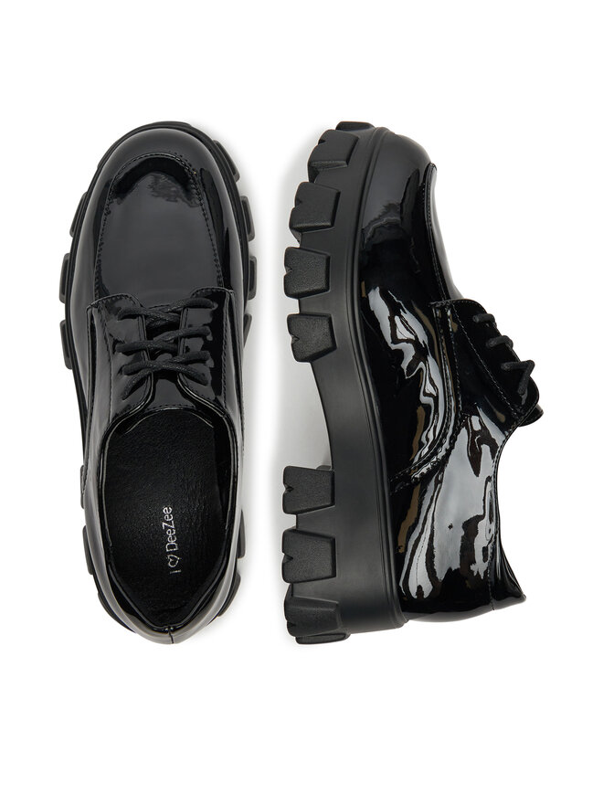 DeeZee Oxford Schuhe DeeZee KYM-JK-91 Schwarz