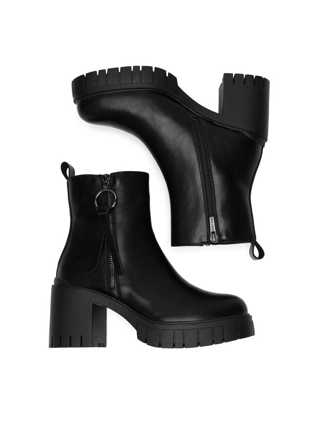 JENNY Botki JENNY WS6223-01 Czarny