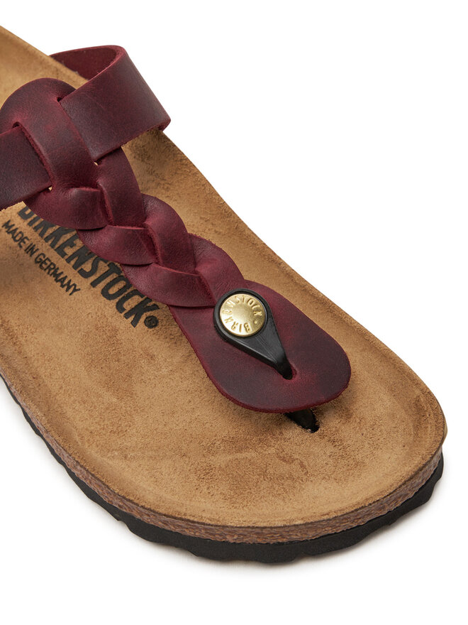 Birkenstock В'єтнамки Birkenstock Gizeh Braided 1027930 Бордовий
