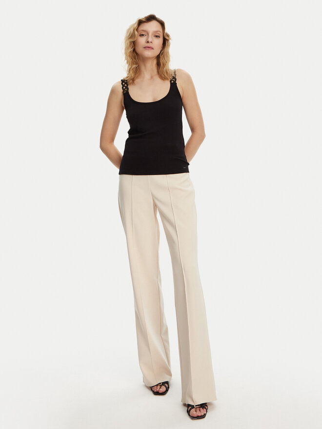 Morgan Morgan Top 251-DOUBI Schwarz Slim Fit