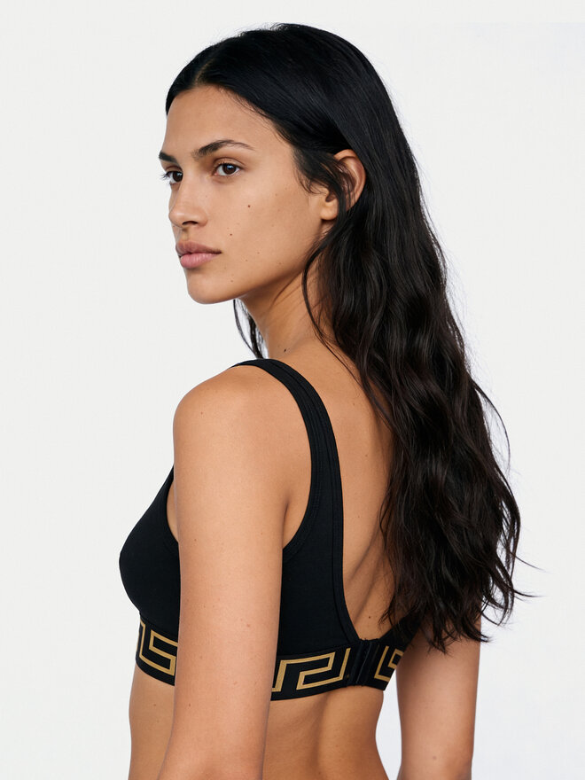 Versace Versace Бюстгальтер бралетт AUD01047 Чорний