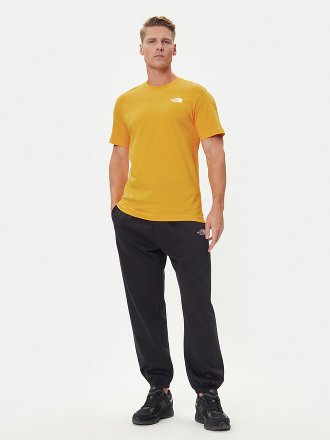 The North Face The North Face Camiseta Redbox NF0A87NP Amarillo Regular Fit