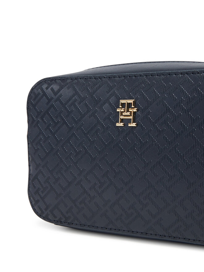 Tommy Hilfiger Kabelka Tommy Hilfiger Th Distinct Camera Bag Mono AW0AW17221 Tmavomodrá