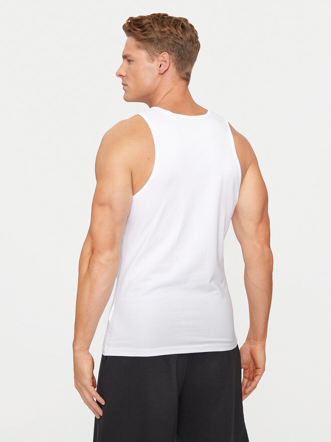 Guess Guess Tank top marškinėliai U97M02 KCD31 Balta Regular Fit