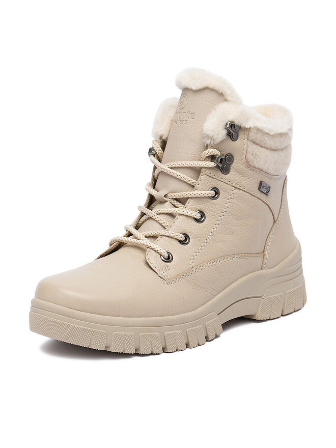 Remonte Schnürschuhe Remonte CEO-D0E71-60 Beige