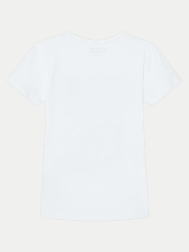 Guess Guess Marškinėliai J5RI20 K6YW4 Balta Regular Fit