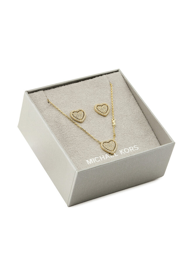 Michael Kors Set náušnice a náhrdelník Michael Kors MKC1756CZSET Zlatá