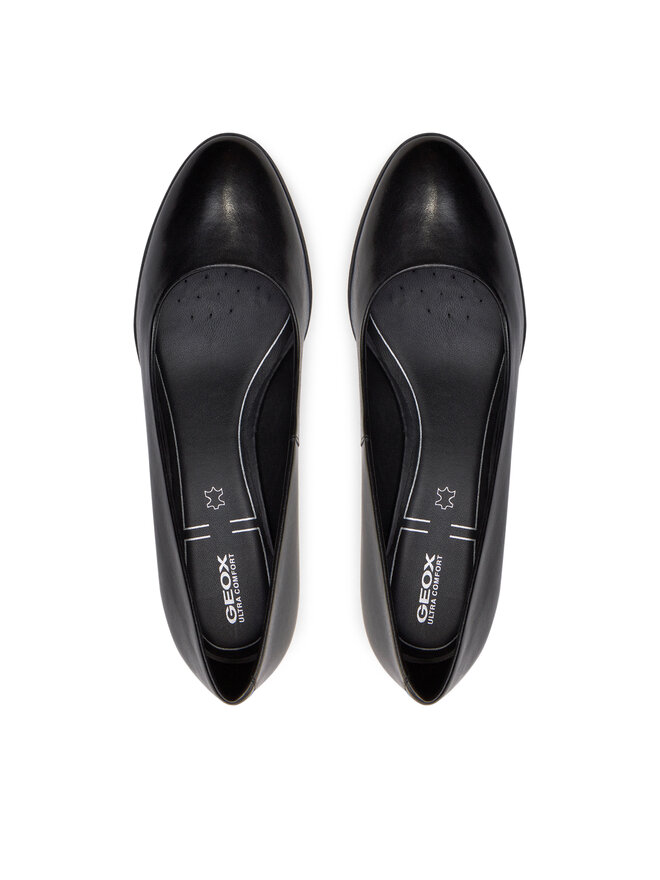 Geox Czółenka Geox D Walk Pleasure 60 D35TED 000Y3 C9999 Czarny