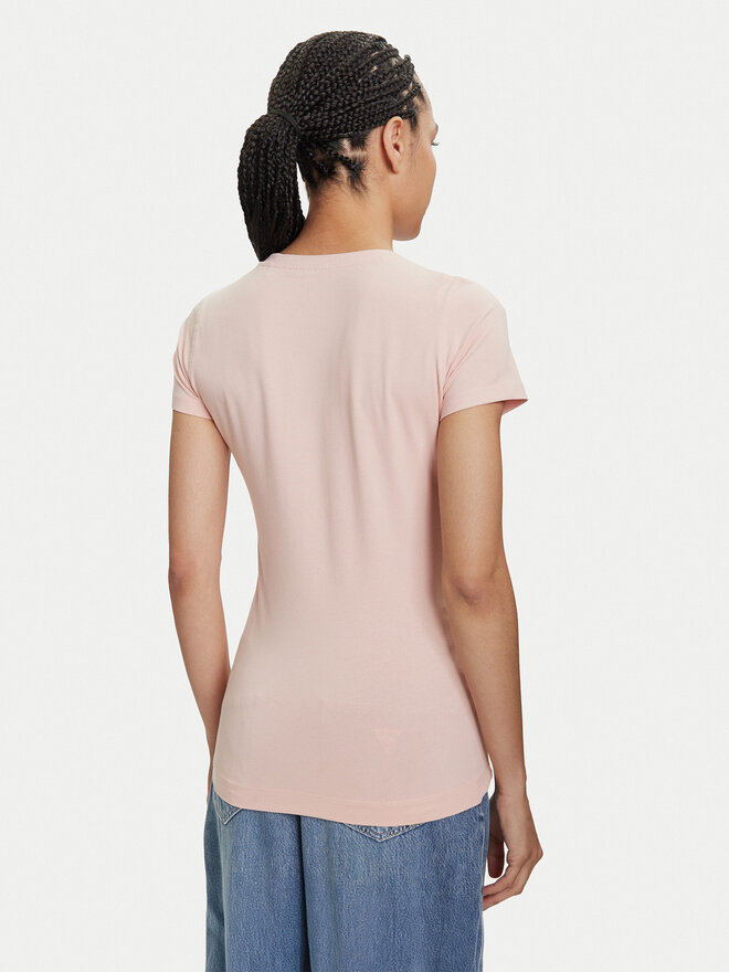 Guess Guess T-shirt W5YI08 J1314 Narančasta Regular Fit