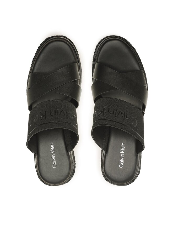Calvin Klein Espadrilky Calvin Klein Wedge 50Hh HW0HW01498 Černá