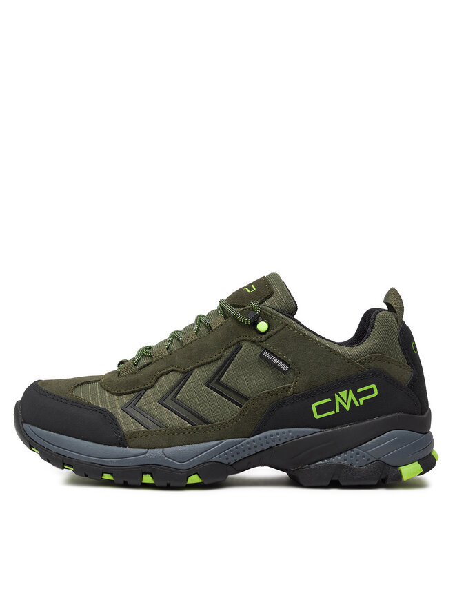 CMP Pārgājienu apavi CMP Melnick Low Trekking Shoes WP 3Q19657 Zaļš