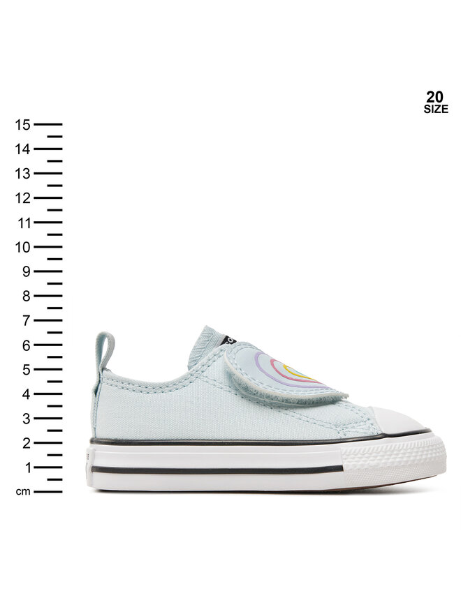 Converse Tornacipő Converse Chuck Taylor All Star Heart Strap Easy-On A08380C Szürke