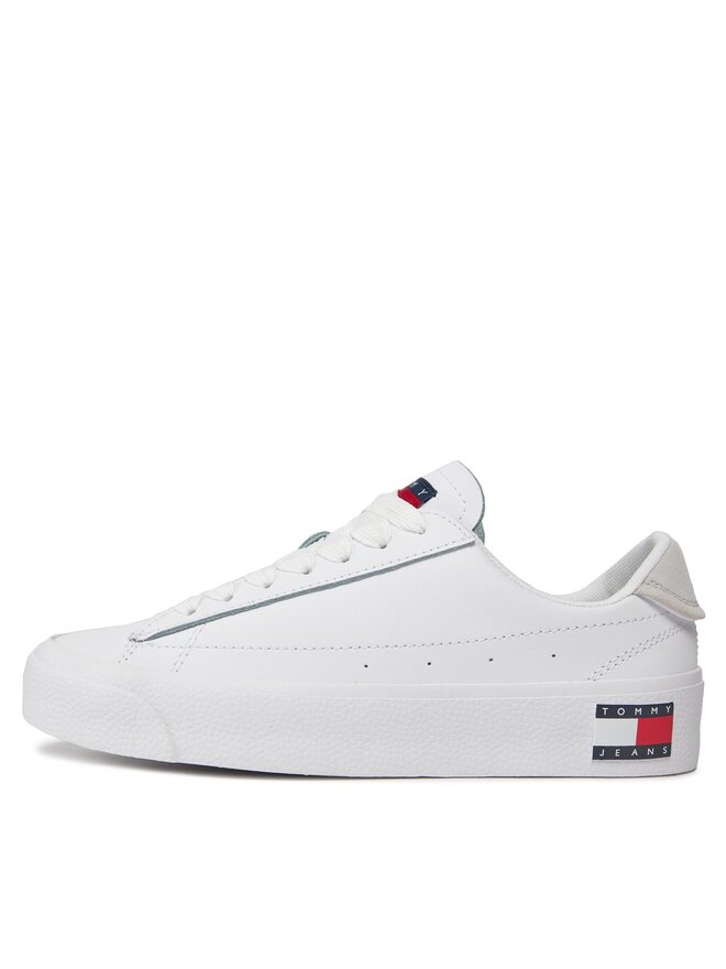 Tommy Jeans Sneakers Tommy Jeans Tjw Vulc Flatform Sneaker Ess EN0EN02509 Alb